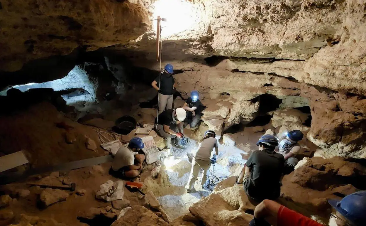 Cueva de los Toriles, Trabajo Julio 2022