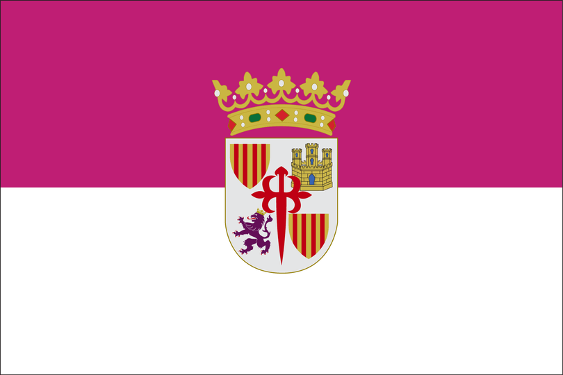 Bandera y escudo de Villanueva de los Infantes